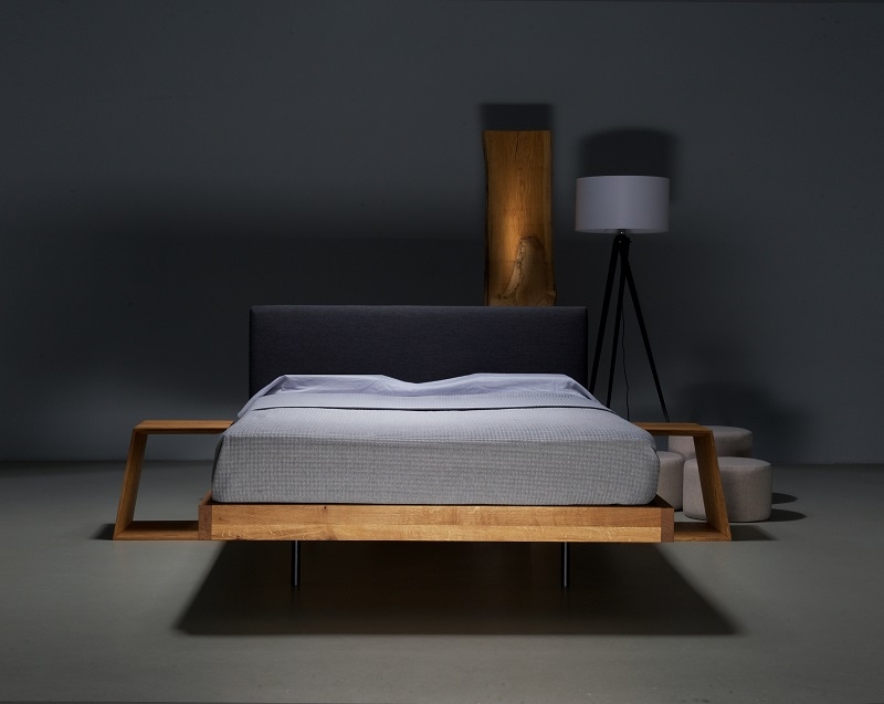 orig. SMOOTH l Modernes Design Bett 140x200 aus Massivholz
